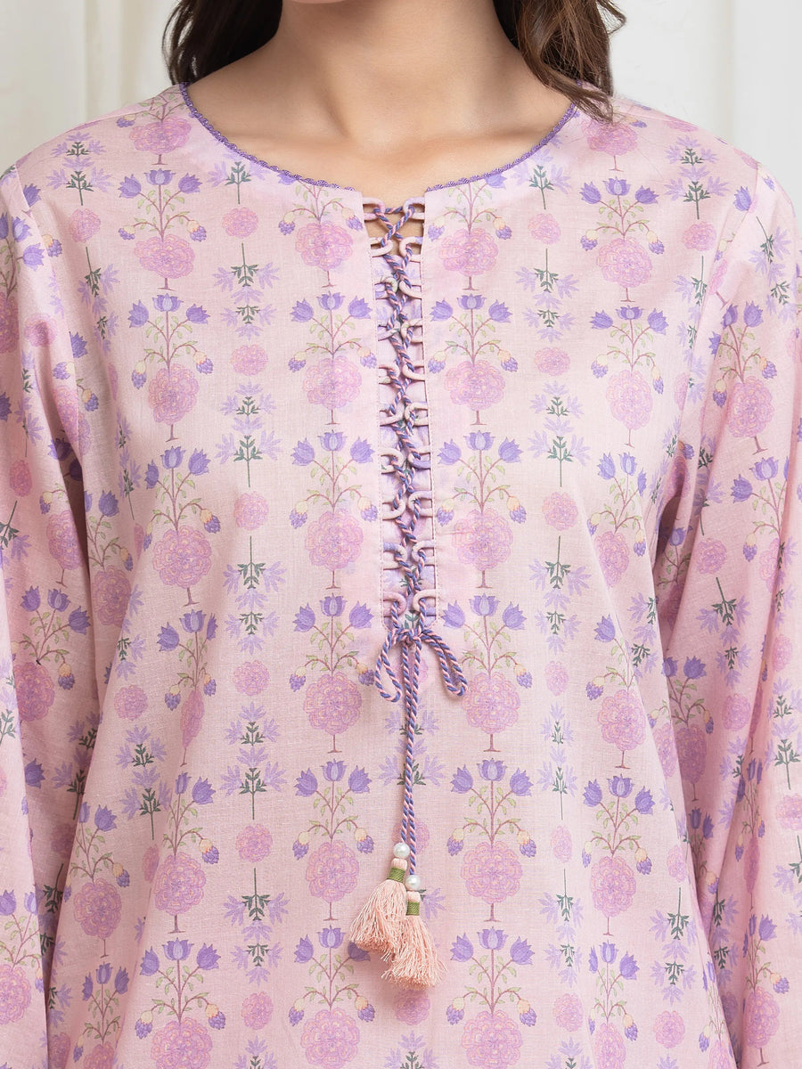 edenrobe Allure Lawn Unstitched Printed 3Pc Suit EWU6A1-36701