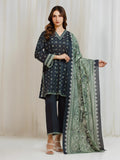 edenrobe Allure Lawn Unstitched Printed 3Pc Suit EWU6A1-36702