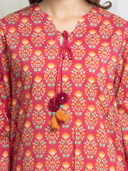 edenrobe Allure Lawn Unstitched Printed 3Pc Suit EWU6A1-36704