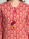 edenrobe Allure Lawn Unstitched Printed 3Pc Suit EWU6A1-36704