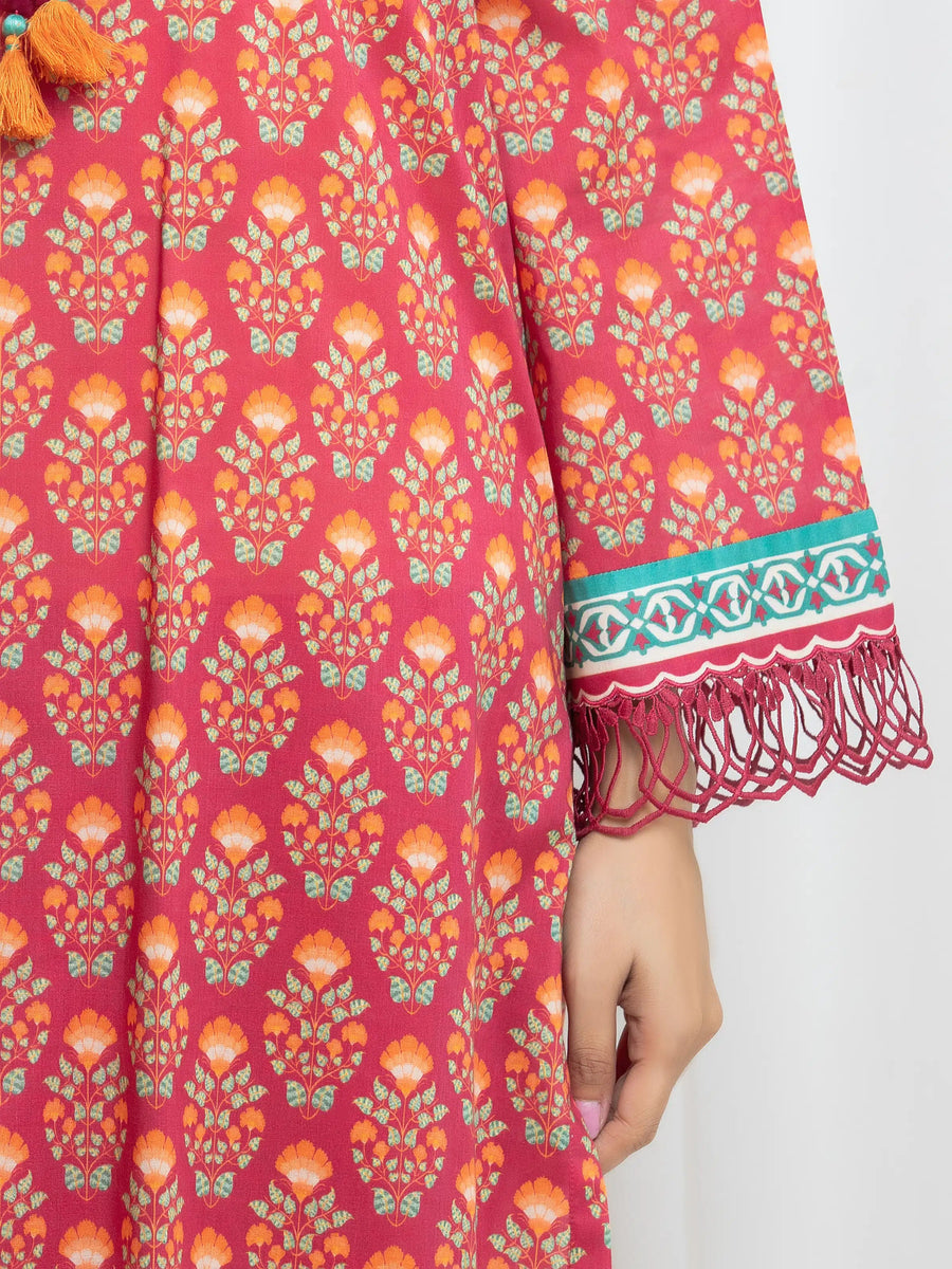 edenrobe Allure Lawn Unstitched Printed 3Pc Suit EWU6A1-36704