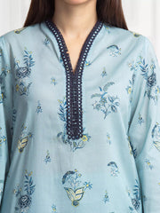 edenrobe Allure Lawn Unstitched Printed 3Pc Suit EWU6A1-36708