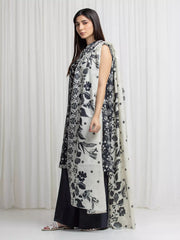 edenrobe Allure Lawn Unstitched Printed 3Pc Suit EWU6A1-36710