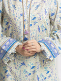 edenrobe Allure Lawn Unstitched Printed 3Pc Suit EWU6A1-36712