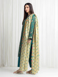 edenrobe Allure Lawn Unstitched Printed 3Pc Suit EWU6A1-36713
