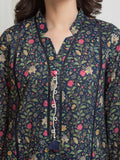 edenrobe Allure Lawn Unstitched Printed 3Pc Suit EWU6A1-36714