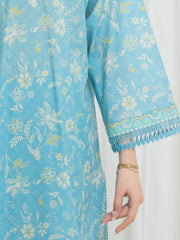 edenrobe Allure Lawn Unstitched Printed 3Pc Suit EWU6A1-36715