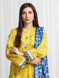 edenrobe Allure Lawn Unstitched Printed 3Pc Suit EWU6A1-36718