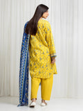 edenrobe Allure Lawn Unstitched Printed 3Pc Suit EWU6A1-36718