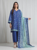 edenrobe Allure Lawn Unstitched Printed 3Pc Suit EWU6A1-36720