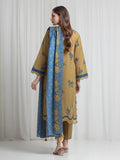 edenrobe Allure Lawn Unstitched Printed 3Pc Suit EWU6A1-36721