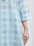edenrobe Allure Lawn Unstitched Printed 3Pc Suit EWU6A1-36722