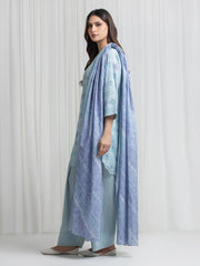 edenrobe Allure Lawn Unstitched Printed 3Pc Suit EWU6A1-36722