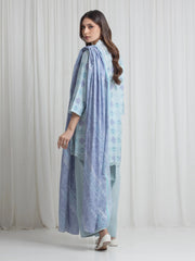 edenrobe Allure Lawn Unstitched Printed 3Pc Suit EWU6A1-36722
