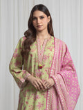 edenrobe Allure Lawn Unstitched Printed 3Pc Suit EWU6A1-36723