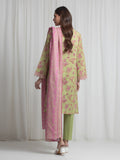 edenrobe Allure Lawn Unstitched Printed 3Pc Suit EWU6A1-36723