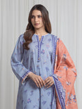 edenrobe Allure Lawn Unstitched Printed 3Pc Suit EWU6A1-36725