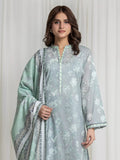 edenrobe Allure Lawn Unstitched Printed 3Pc Suit EWU6A1-36726
