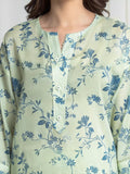 edenrobe Allure Lawn Unstitched Printed 3Pc Suit EWU6A1-36727