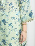 edenrobe Allure Lawn Unstitched Printed 3Pc Suit EWU6A1-36727