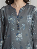 edenrobe Allure Lawn Unstitched Printed 3Pc Suit EWU6A1-36728