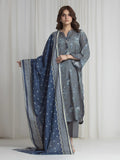 edenrobe Allure Lawn Unstitched Printed 3Pc Suit EWU6A1-36728
