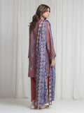 edenrobe Allure Lawn Unstitched Printed 3Pc Suit EWU6A1-36730