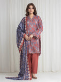 edenrobe Allure Lawn Unstitched Printed 3Pc Suit EWU6A1-36730
