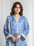 edenrobe Allure Lawn Unstitched Printed 3Pc Suit EWU6A1-36731