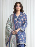 edenrobe Allure Lawn Unstitched Printed 3Pc Suit EWU6A1-36732