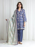 edenrobe Allure Lawn Unstitched Printed 3Pc Suit EWU6A1-36732