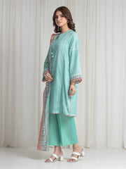 edenrobe Allure Lawn Unstitched Printed 3Pc Suit EWU6A1-36733