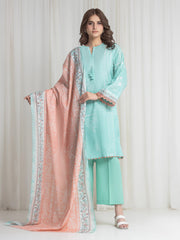 edenrobe Allure Lawn Unstitched Printed 3Pc Suit EWU6A1-36733