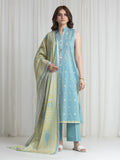 edenrobe Allure Lawn Unstitched Printed 3Pc Suit EWU6A1-36735