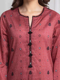 edenrobe Allure Lawn Unstitched Printed 3Pc Suit EWU6A1-36736