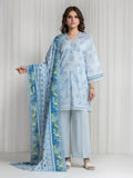 edenrobe Allure Lawn Unstitched Printed 3Pc Suit EWU6A1-36737