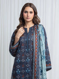 edenrobe Allure Lawn Unstitched Printed 3Pc Suit EWU6A1-36744