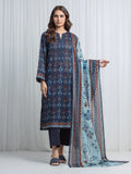 edenrobe Allure Lawn Unstitched Printed 3Pc Suit EWU6A1-36744