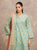 edenrobe Allure Lawn Unstitched Printed 3Pc Suit EWU6A1-36746