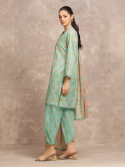 edenrobe Allure Lawn Unstitched Printed 3Pc Suit EWU6A1-36746