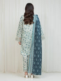 edenrobe Allure Lawn Unstitched Printed 3Pc Suit EWU6A1-36750