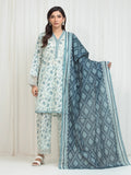 edenrobe Allure Lawn Unstitched Printed 3Pc Suit EWU6A1-36750