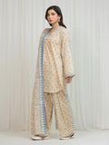 edenrobe Allure Lawn Unstitched Printed 3Pc Suit EWU6A1-36751