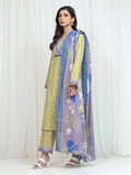 edenrobe Allure Lawn Unstitched Printed 3Pc Suit EWU6A1-36753