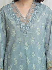 edenrobe Allure Lawn Unstitched Printed 3Pc Suit EWU6A1-36754