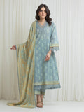 edenrobe Allure Lawn Unstitched Printed 3Pc Suit EWU6A1-36754