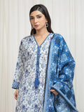 edenrobe Allure Lawn Unstitched Printed 3Pc Suit EWU6A1-36755