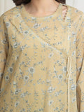 edenrobe Allure Lawn Unstitched Printed 3Pc Suit EWU6A1-36758