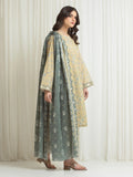edenrobe Allure Lawn Unstitched Printed 3Pc Suit EWU6A1-36758