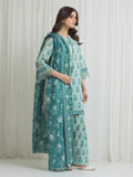 edenrobe Allure Lawn Unstitched Printed 3Pc Suit EWU6A1-36761